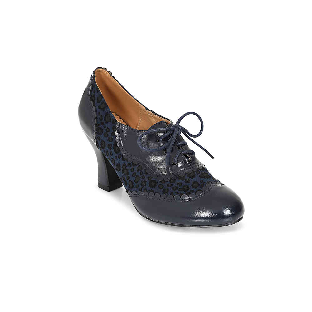 Banned - Bertie'S Leopard Pumps - Dunkelblau